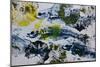 Gyotaku, Fish, Oil on Card, 2020-jocasta shakespeare-Mounted Giclee Print