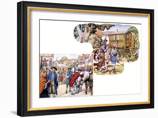 Gypsies-Pat Nicolle-Framed Giclee Print