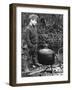 Gypsy boy with cauldron, 1960s-Tony Boxall-Framed Photographic Print