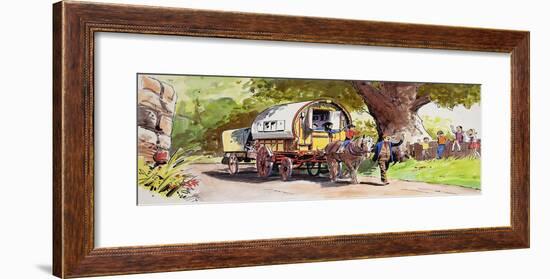 Gypsy Caravan-null-Framed Giclee Print