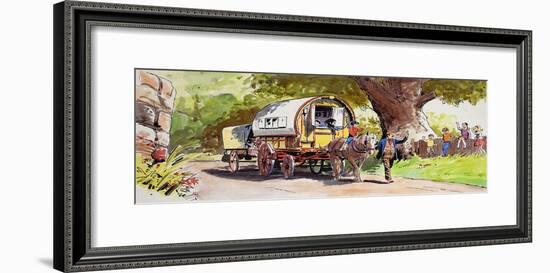 Gypsy Caravan-null-Framed Giclee Print