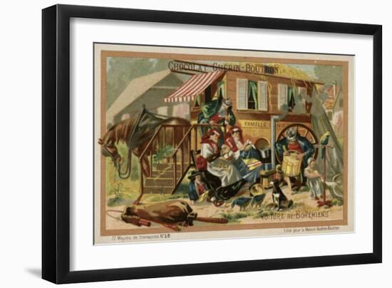 Gypsy Caravan-null-Framed Giclee Print