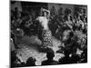 Gypsy Dancer Performing-Dmitri Kessel-Mounted Photographic Print