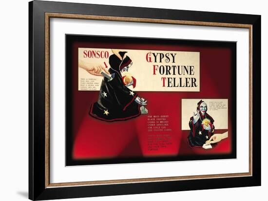 Gypsy Fortune Teller Instructions-null-Framed Art Print