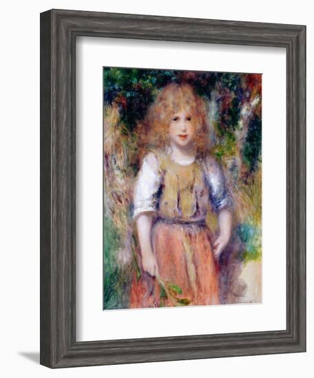 Gypsy Girl, 1879-Pierre-Auguste Renoir-Framed Giclee Print