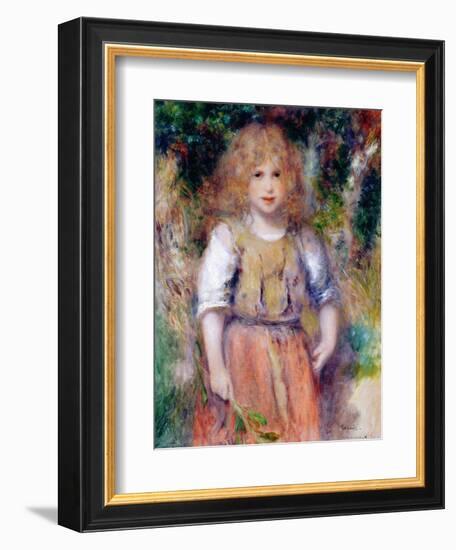 Gypsy Girl, 1879-Pierre-Auguste Renoir-Framed Giclee Print