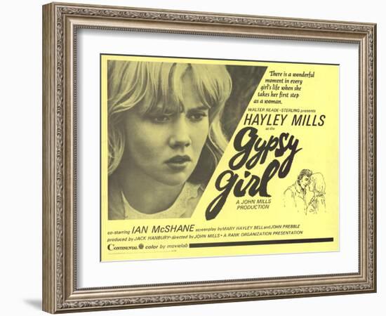 Gypsy Girl, 1966-null-Framed Art Print