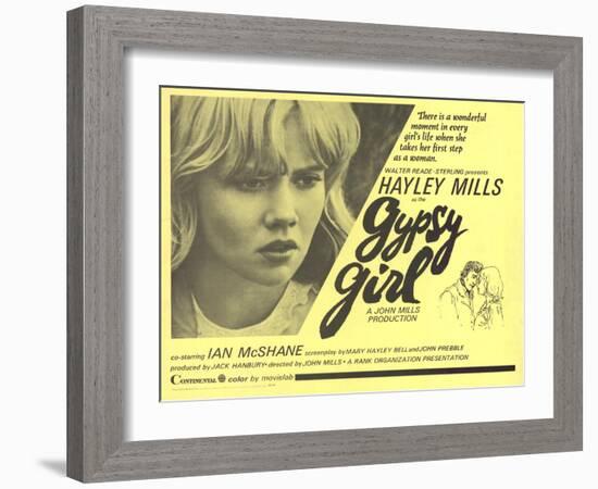 Gypsy Girl, 1966-null-Framed Art Print