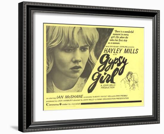 Gypsy Girl, 1966-null-Framed Art Print