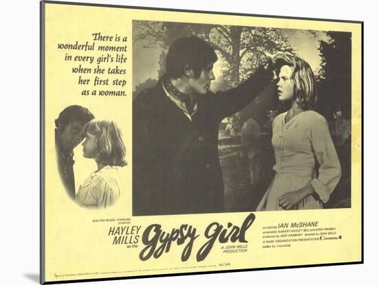 Gypsy Girl, 1966-null-Mounted Art Print