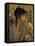 Gypsy in Profile, Lithograph-Otto Mueller-Framed Premier Image Canvas