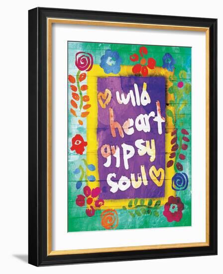 Gypsy Soul-Jace Grey-Framed Art Print