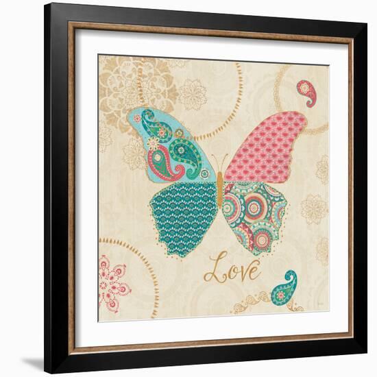 Gypsy Wings Bright II-Veronique Charron-Framed Art Print