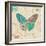 Gypsy Wings Bright III-Veronique Charron-Framed Art Print