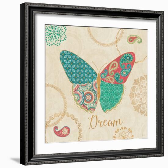 Gypsy Wings Bright III-Veronique Charron-Framed Art Print