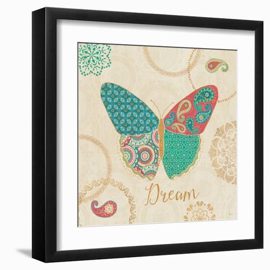 Gypsy Wings Bright III-Veronique Charron-Framed Art Print