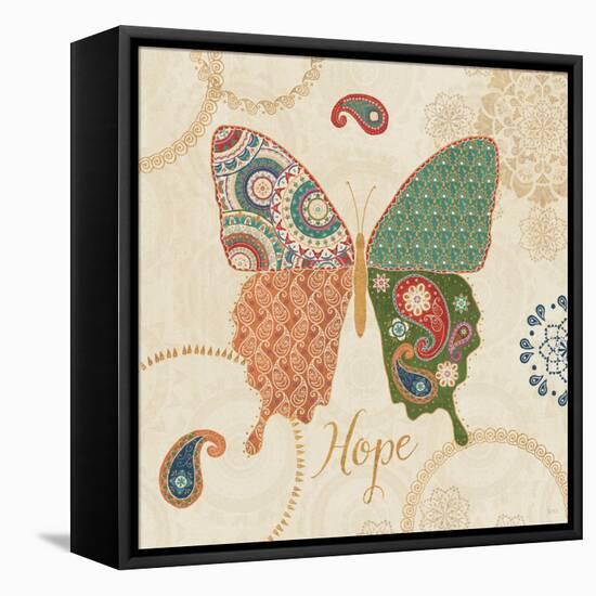 Gypsy Wings IV-Veronique Charron-Framed Stretched Canvas