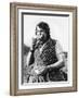 Gypsy woman eating, 1960s-Tony Boxall-Framed Photographic Print