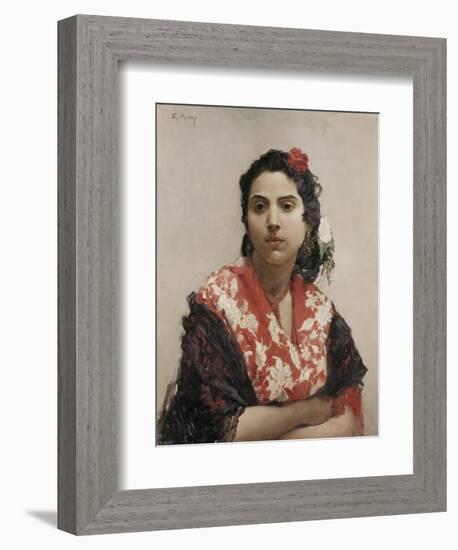 Gypsy Woman-Raimundo De Madrazo Y Garetta-Framed Art Print