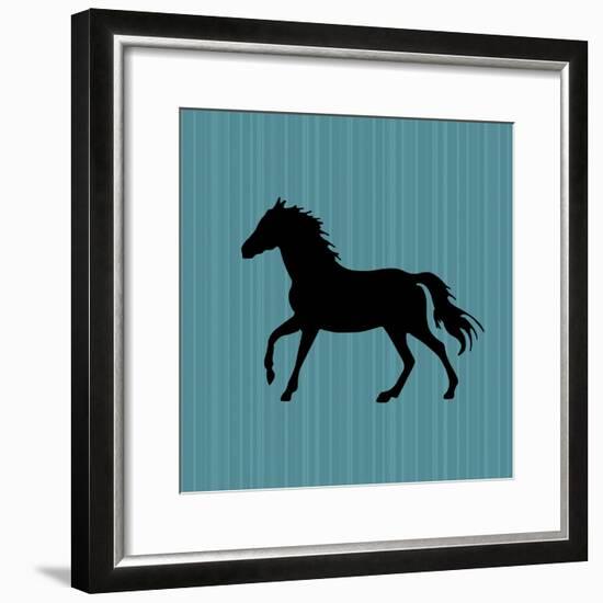 GypsyHorse CollectionSurfacePattern V2 12-LightBoxJournal-Framed Giclee Print