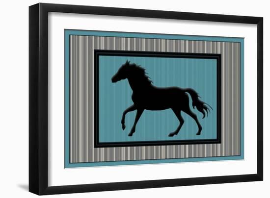 GypsyHorse CollectionSurfacePattern V3 2-LightBoxJournal-Framed Giclee Print