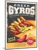 Gyros Poster Design-lukeruk-Mounted Photographic Print