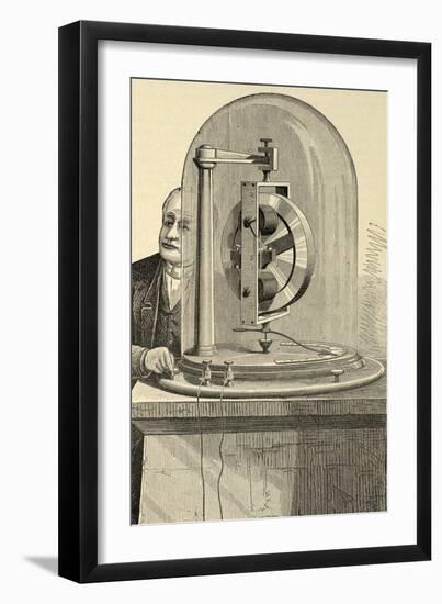 Gyroscope-Science Source-Framed Giclee Print