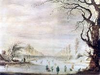 Winter Landscape, C1606-1656-Gysbrecht Leytens-Giclee Print