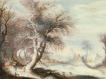 Winter Landscape-Gysbrecht Lytens or Leytens-Framed Premier Image Canvas