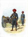 The Bombay Artillery, C1890-H Bunnett-Giclee Print