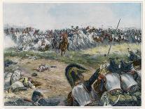 Battle of Jena Murat Leads the French Cavalry to Victory Against the Prussians-H. Chartier-Photographic Print