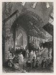 The Church of the Holy Sepulchre, Jerusalem, Israel, 1841-H Griffiths-Mounted Giclee Print