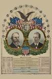 Republican Chart. Presidential Campaign, 1868-H. H. Lloyd-Framed Art Print