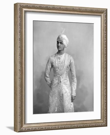 H.H. Maharaja Shri Raj Rajeshwar Narayan Bhup Bahadur-James Lafayette-Framed Giclee Print