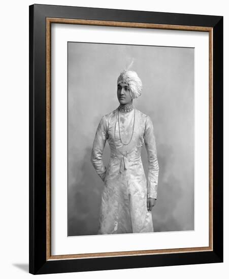 H.H. Maharaja Shri Raj Rajeshwar Narayan Bhup Bahadur-James Lafayette-Framed Giclee Print