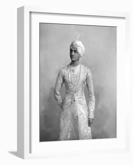 H.H. Maharaja Shri Raj Rajeshwar Narayan Bhup Bahadur-James Lafayette-Framed Giclee Print