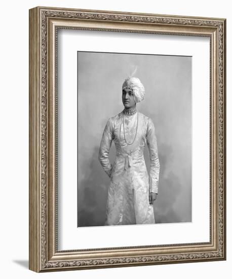 H.H. Maharaja Shri Raj Rajeshwar Narayan Bhup Bahadur-James Lafayette-Framed Giclee Print