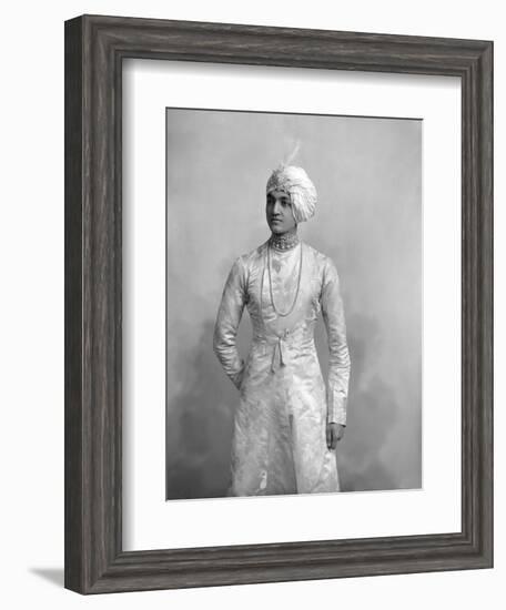 H.H. Maharaja Shri Raj Rajeshwar Narayan Bhup Bahadur-James Lafayette-Framed Giclee Print