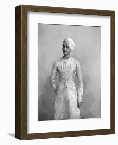 H.H. Maharaja Shri Raj Rajeshwar Narayan Bhup Bahadur-James Lafayette-Framed Giclee Print