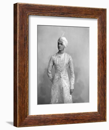 H.H. Maharaja Shri Raj Rajeshwar Narayan Bhup Bahadur-James Lafayette-Framed Giclee Print