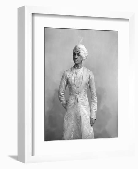 H.H. Maharaja Shri Raj Rajeshwar Narayan Bhup Bahadur-James Lafayette-Framed Giclee Print