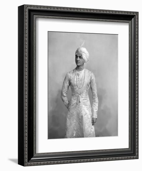 H.H. Maharaja Shri Raj Rajeshwar Narayan Bhup Bahadur-James Lafayette-Framed Giclee Print