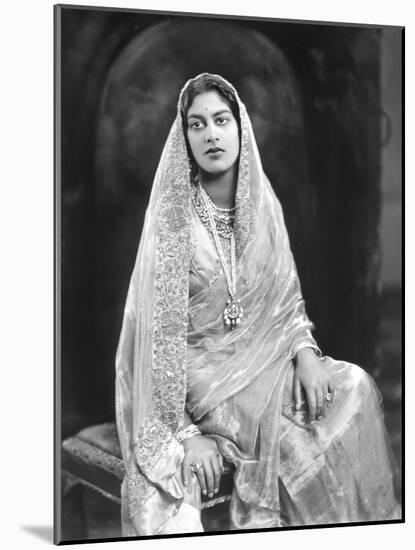 H.H. Rani Shri Amrit Kaur Sahib-James Lafayette-Mounted Giclee Print