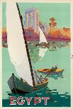 Poster advertising Egypt. (Printed by the Institut Graphique Egyptien)-H. Hashim-Premier Image Canvas