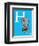 H is for Hat (blue)-Theodor (Dr. Seuss) Geisel-Framed Art Print