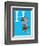 H is for Hat (blue)-Theodor (Dr. Seuss) Geisel-Framed Art Print