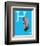 H is for Hat (blue)-Theodor (Dr. Seuss) Geisel-Framed Art Print