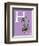 H is for Hat (purple)-Theodor (Dr. Seuss) Geisel-Framed Art Print