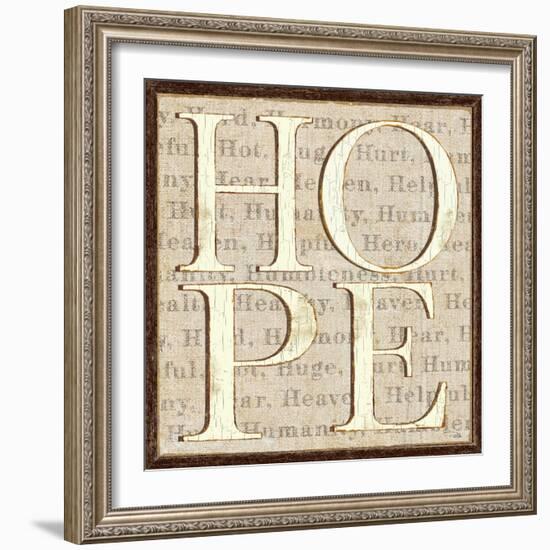 H is for Hope-Pela Design-Framed Art Print