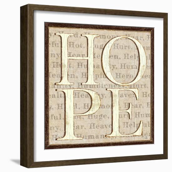 H is for Hope-Pela Design-Framed Art Print